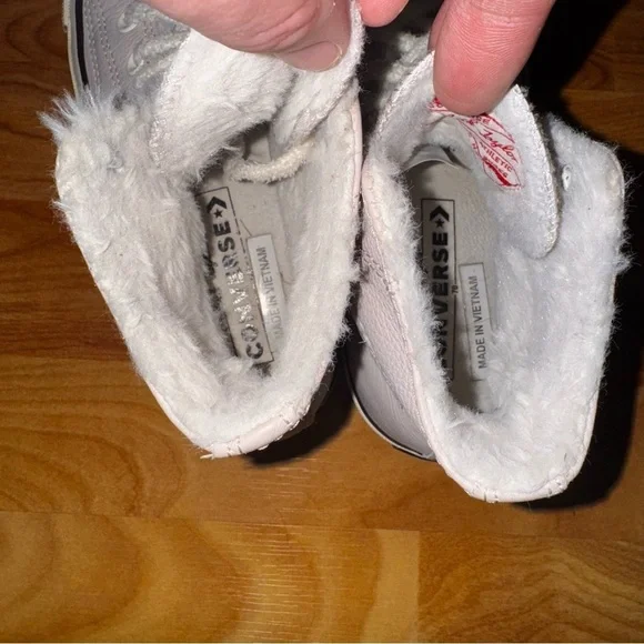 Converse Chuck 70 Hi Cozy Club Womens Size 5 Light Pink Athletic Shoes Sneakers - Picture 9 of 16